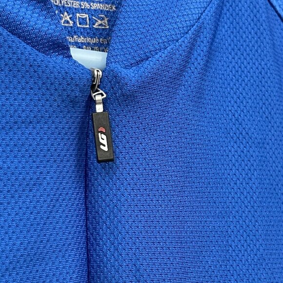 Louis Garneau LG Transit Mens Colorblock Cycling Jersey Size M Blue Short Sleeve - Picture 3 of 8